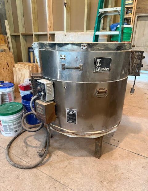 a Kiln for The Canaanville Arts Center